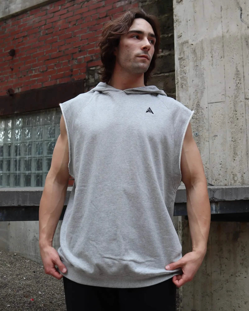 Relentless Heavyweight Hoodie – Sleeveless